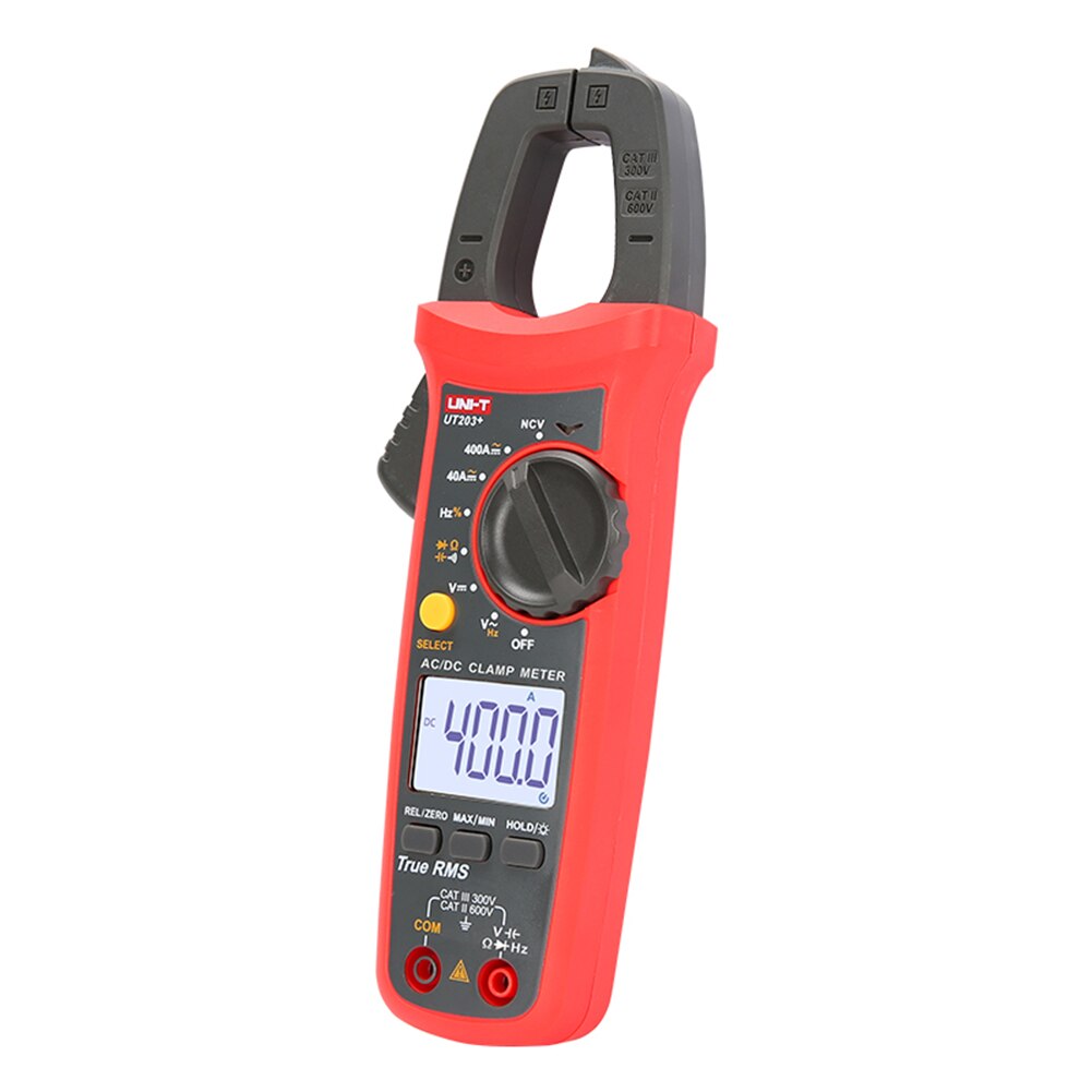 Home Current Voltage Resistance True Rms Automatic Range Clamp Meter Measuring Tools Digital Multimeter LCD Display Mini
