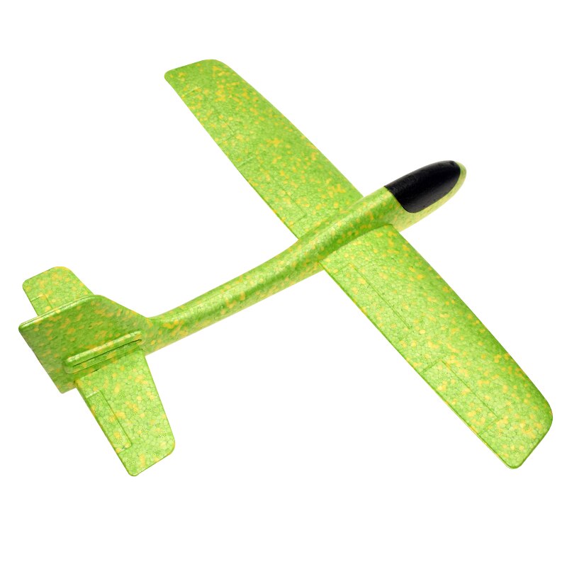 48Cm Grote Hand Launch Gooien Schuim Vliegtuig Epp Vliegtuig Model Glider Vliegtuig Vliegtuigen Model Outdoor Diy Educatief Speelgoed Voor kinderen: Green