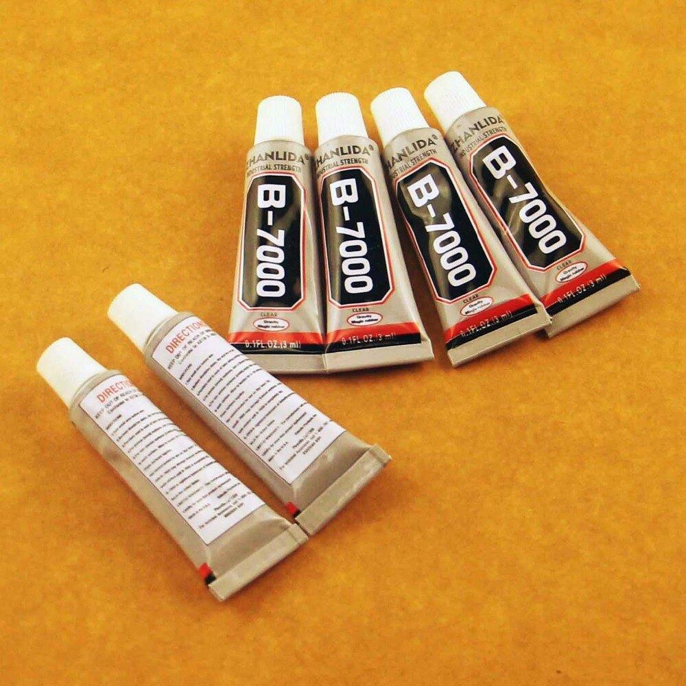 Wholesaler 60 Pcs B-7000 Glue B7000 3ml Multi Purpose Epoxy Resin Adhesives Crafts Glass Touch Screen Cell Phone Repair Super