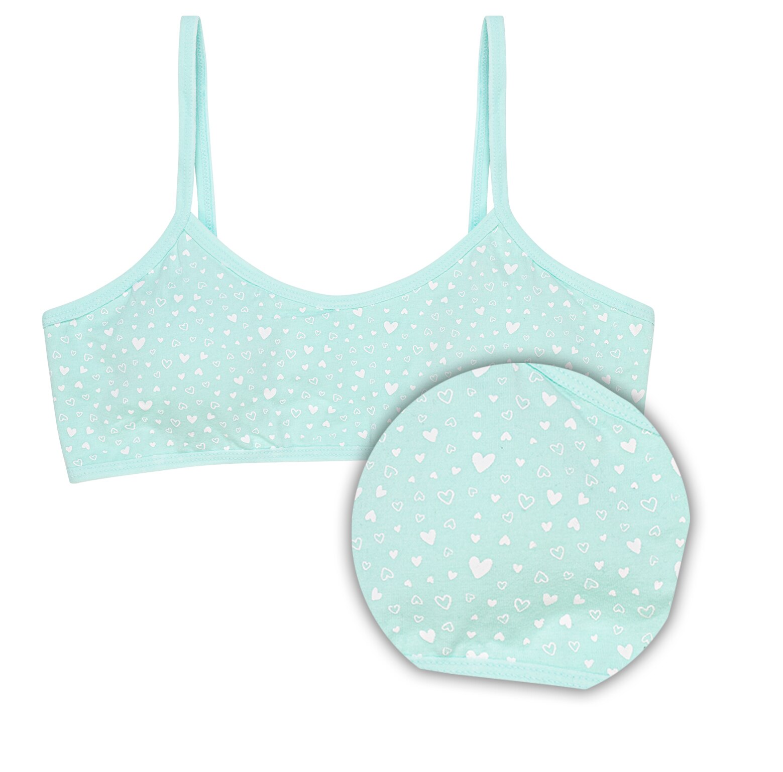 Channo Kind Beha Katoen Basic Top Zonder Hoops Terug Naar School Pack Van 3