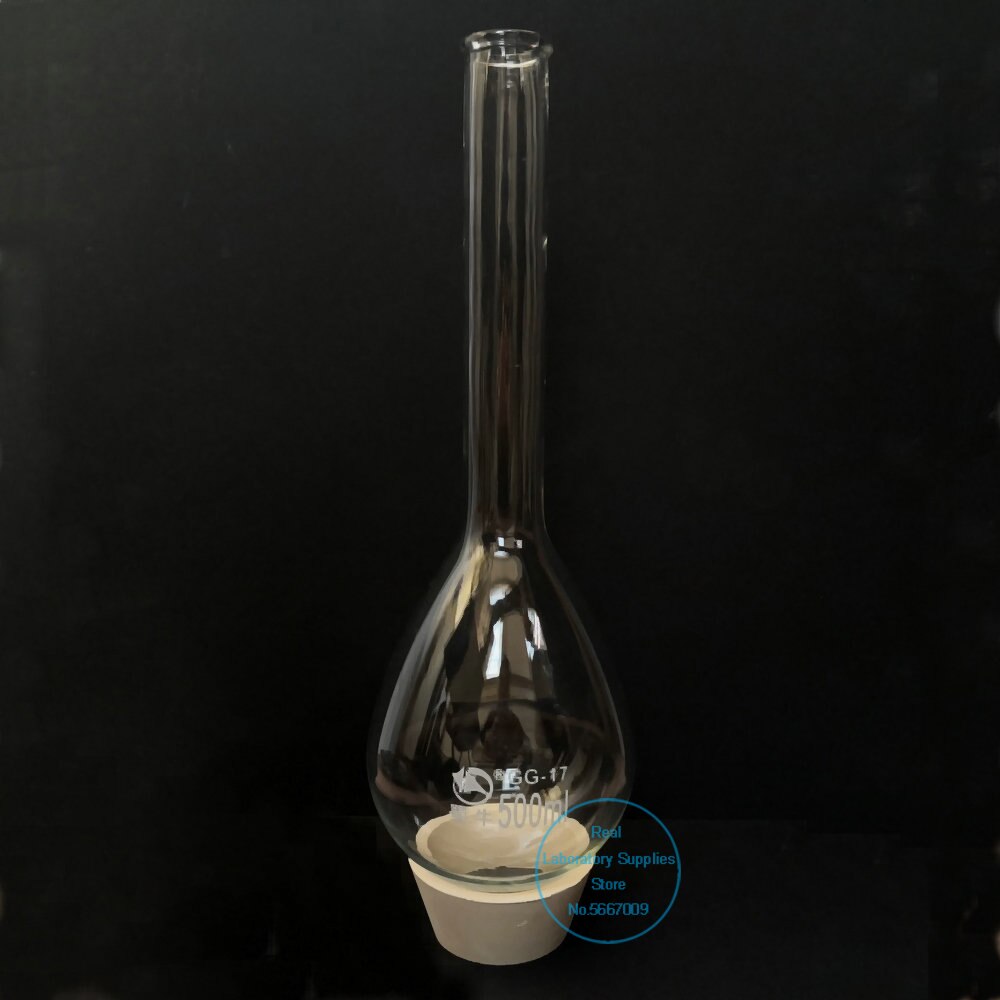 1 Pc Lab 50 Ml Tot 1000 Ml Kjeldner Kolf Hoge Borosilicaatglas Stikstof Vaststelling Kolf Lange Hals Ammoniak Stikstof kolf