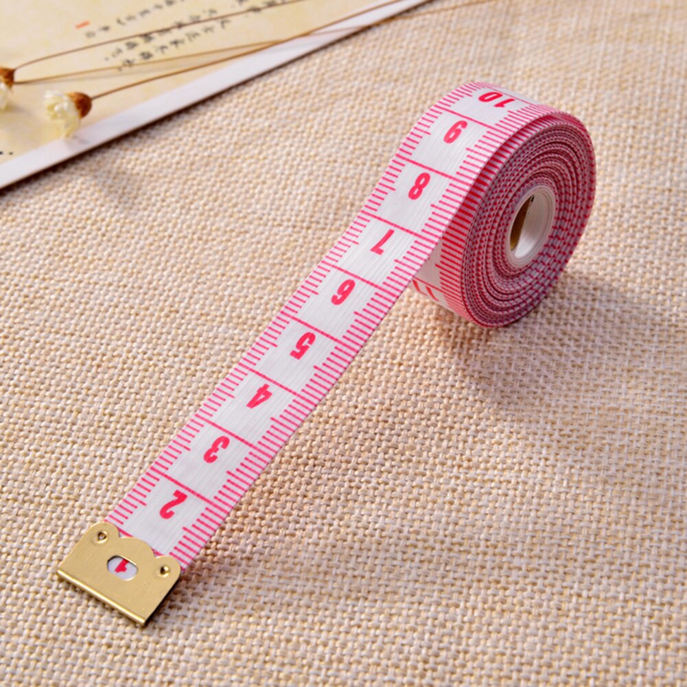 Portable 79inch/200cm Body Measuring Ruler Sewing Cloth Tailor Tape Measure Soft Flat Double-sided Soft Tape Measure Ruler
