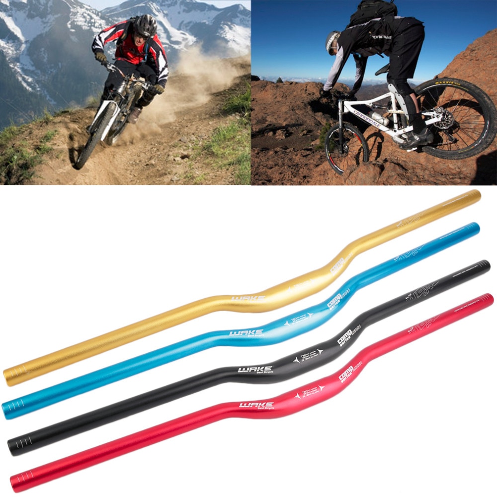 31.8 x 780 mm MTB Mountain Bike Bicycle Riser Handlebar Aluminum Alloy Handlebars Replacement Handle Tubes