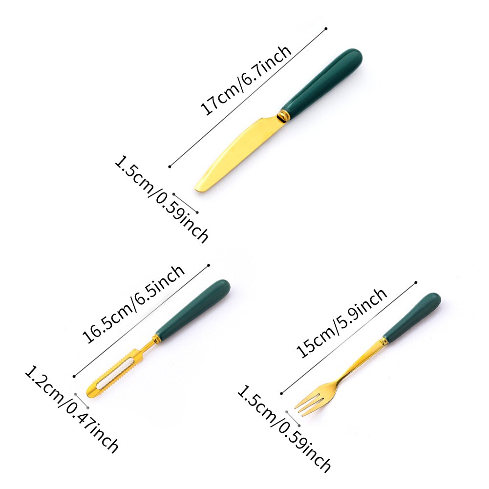 2pcs Wedding Cutlery Fork Long Handle Fruit Cutter Peeler Steak Cutting Party Home Stainless Steel Kitchen Dining Room Dinner