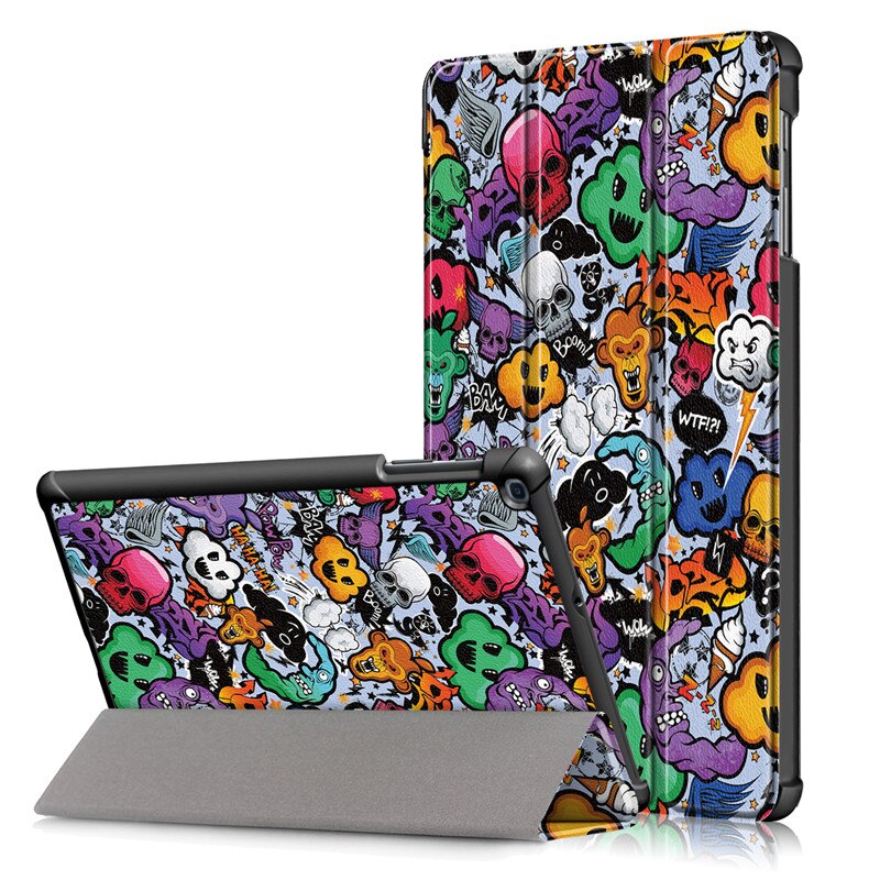 Voor tablet samsung galaxy tab  a 10 1 hoesje pu leren hoes funda voor samsung galaxy tab  a 10 1 sm t510 t515 hoesje kinderen: Bby