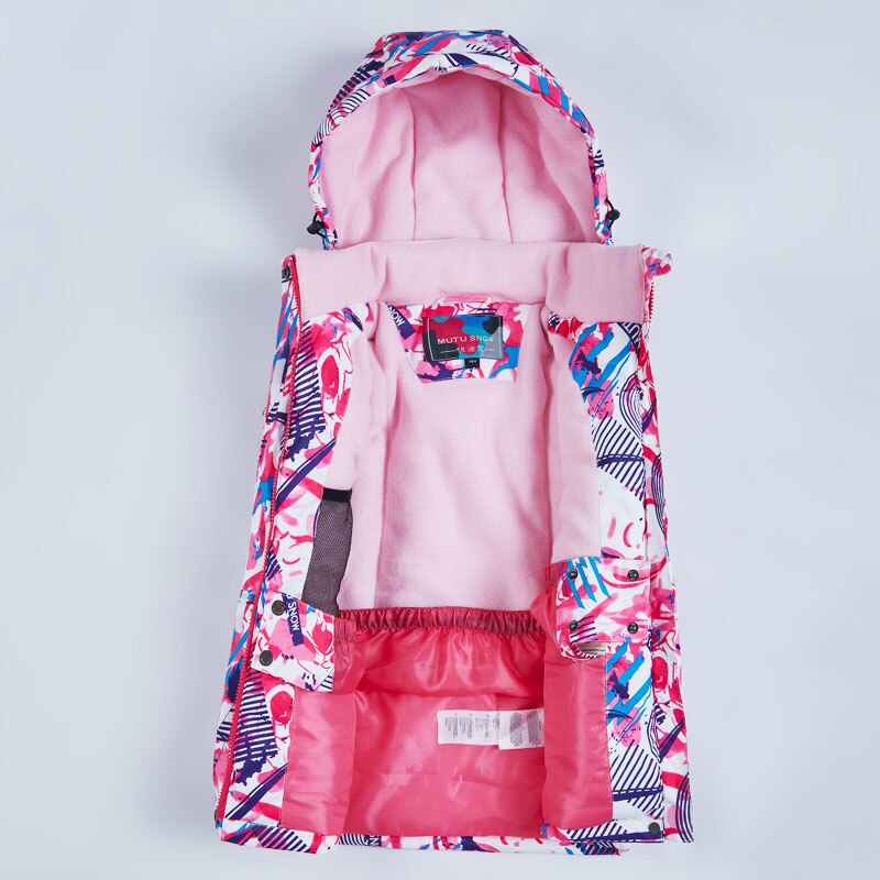 Chaqueta de Snowboard para niñas, marcas de invierno, , impermeable, resistente al viento, gruesa, muy cálidas, abrigo de nieve de 30 grados, chaqueta de esquí para niños
