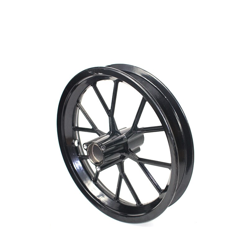 Recambio de llanta delantera y trasera para Mini Moto de 49cc, 121/2x2,75, color negro, 1 par: Front hub