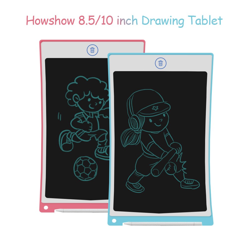 Howshow 8.5 10 inch LCD Writing Tablet Digital Drawing Tablet Handwriting Pads Electronic Graphic Tablet Board Stylus mesa