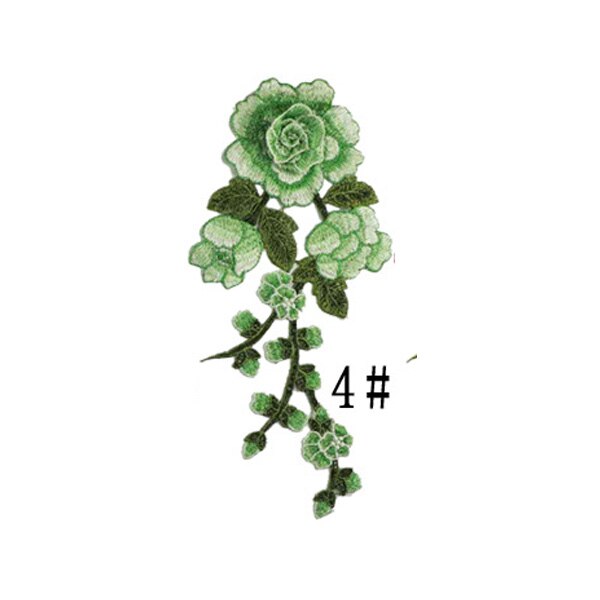 DIY Applique Water Soluble Embroidery Costume Decoration Jeans Patch Decals Accessories: 4