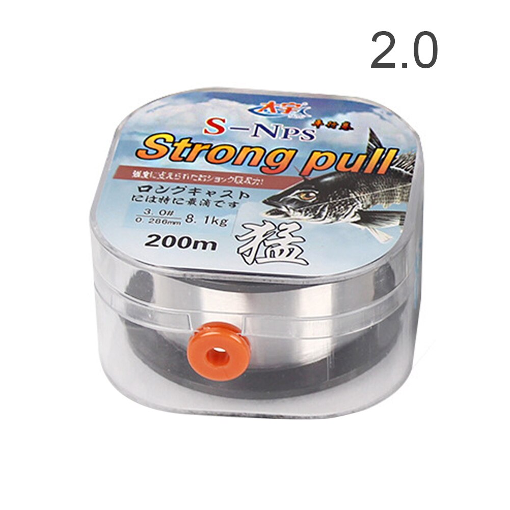 200M Japan Angelschnur Fluor Beschichtung Starke Schwimmen Hauptlinie Tippet 1mm-2mm Tragen Beständig Standard Draht durchmesser: 1.5
