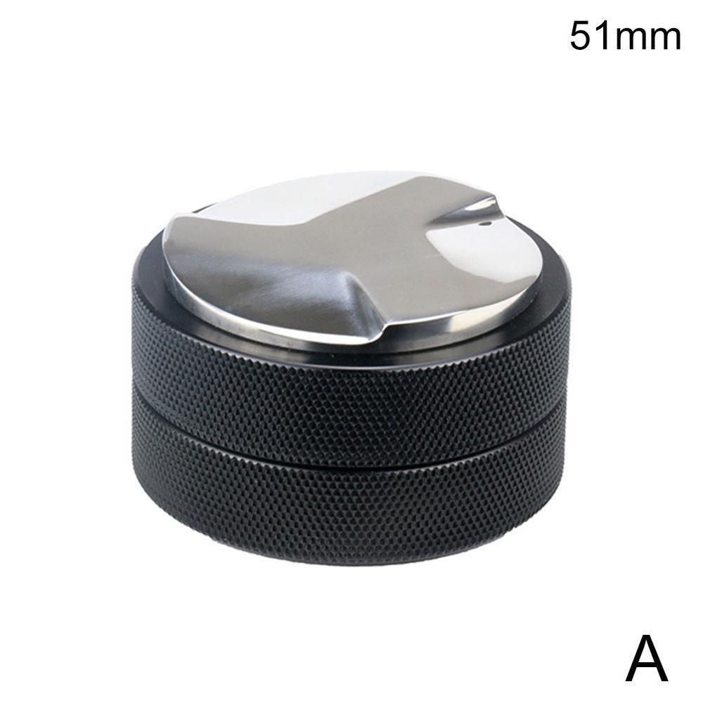 Adjustable 304Stainless Steel Coffee Espresso Tamper Angled Distribution Slopes Base Thread Four Macaron Tools Convex O4B7: A