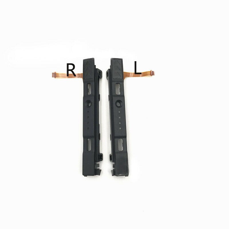 Links/rechts set slider slider rail met flexkabel voor nintendo switch joy-con