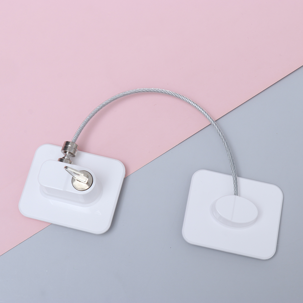 Serrures d'armoire avec clé en métal ou serrure codée, mot de passe numérique, serrure de réfrigérateur, serrure de proximité de Cisco coulissant, accessoire de sécurité pour bébé