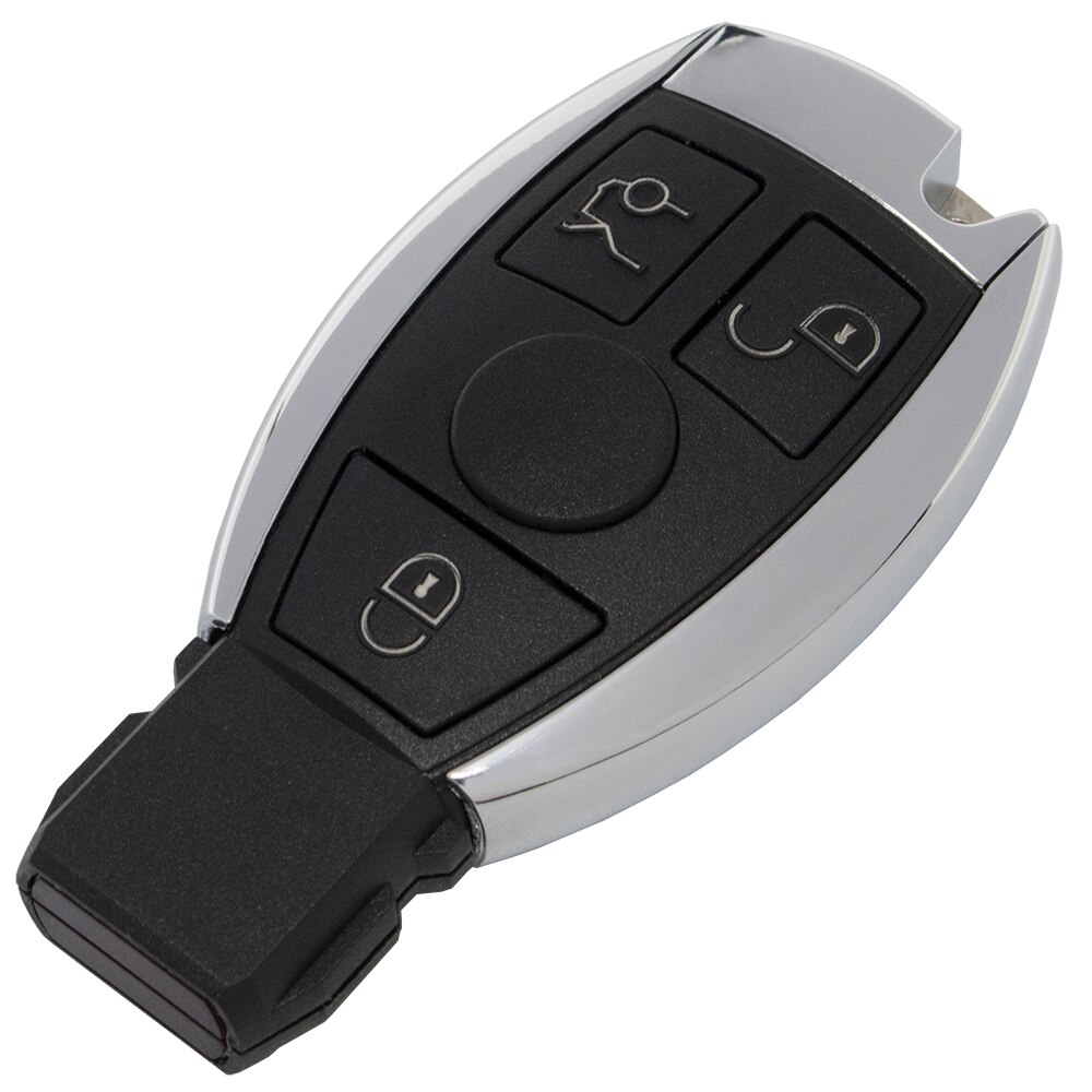 Whatskey 3 knap bil nøgle shell sag til mercedes benz ce klasse 2000+  understøtter original nec bga  w204 w205 w210 w212