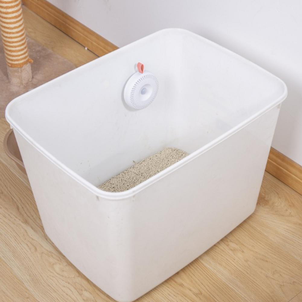 Automatic Switch Cat Litter Deodorizer Pet Litter Unscented Box Odor Eliminator Eliminator For Litter Box Pet Room Shoe Box