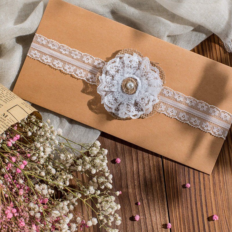 Juego de 32 Uds de flores de arpillera y lazos de arpillera, incluyendo flores de saco Rosa Vintage, cordel de yute, flores de arpillera, flor de arpillera perlada