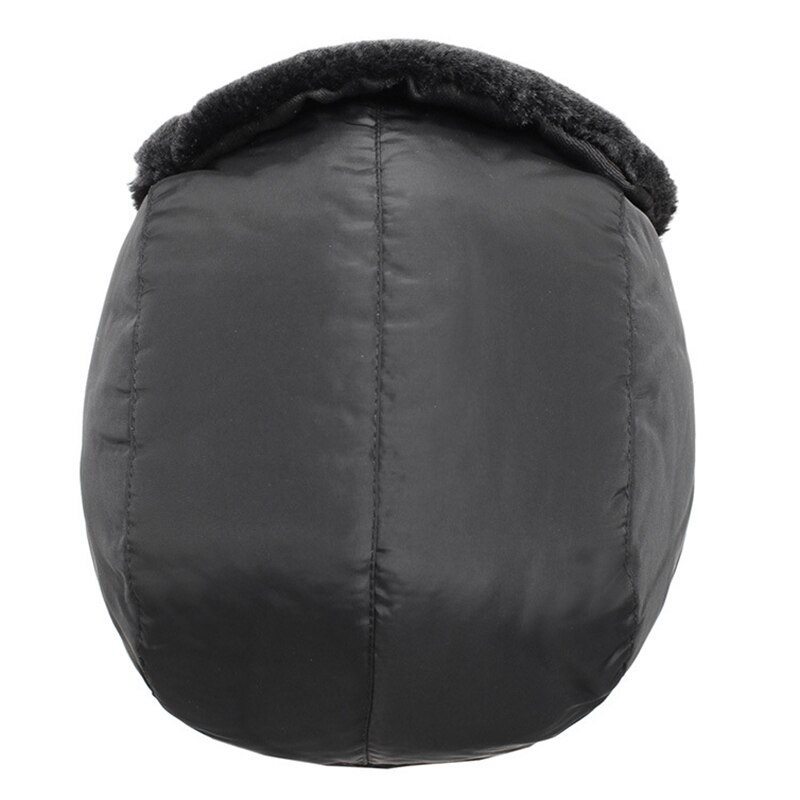 Gorro de esquí, gorro de esquí esquimal, gorro de invierno negro, gorro de invierno térmico para la cara, gorro de hombre para exteriores, ciclismo resistente al viento, gorro cálido
