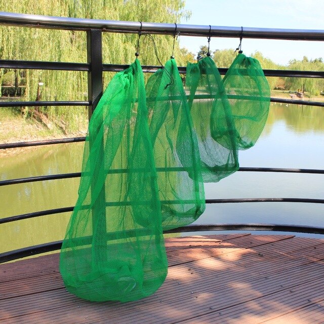 Aquario Akvaryum-red de pesca llena de peces, para proteger la bolsa de Pequeña Cadena, equipo de pesca, 1 Uds.