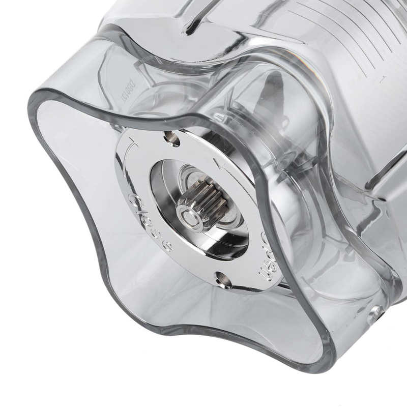 Recipiente transparente para licuadora de alimentos de 2L, con tapa de hoja, accesorios de repuesto para contenedor de Vitamix, vaso de batidora de 64oz