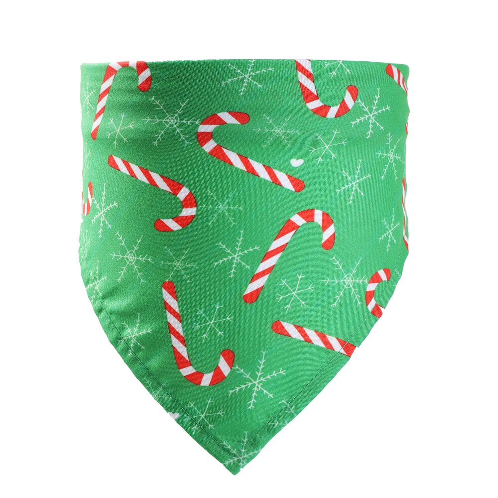 Kerst Hond Speeksel Handdoeken Halsband Kat Verstelbare Driehoek Bib Sjaal Kraag Met Patroon Puppy Accessoires: 5