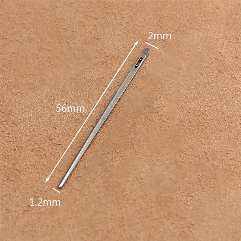 5 aiguilles pour tressage, fil de cuir, Type US