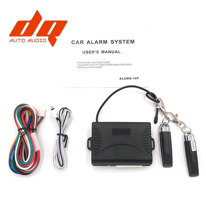 Algemene Auto Auto Centrale Kit Deurslot Vergrendeling Met Sleutel Centrale Vergrendeling met Afstandsbediening Auto Alarm