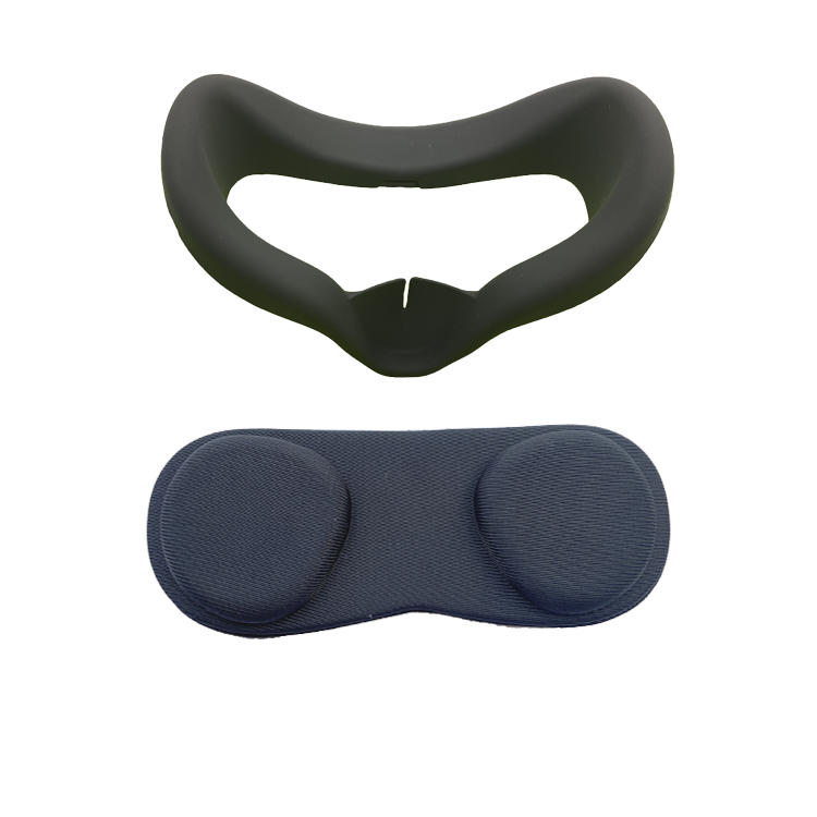 Couverture de masque pour les yeux en Silicone couverture de lentille de protection pour Oculus Quest VR lunettes unisexe Anti-sueur Anti-fuite tampon de blocage de la lumière