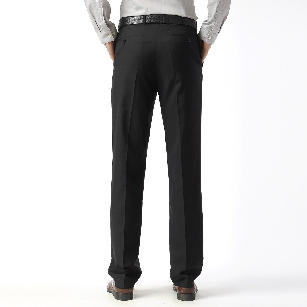 Costume pour homme, pantalon Non repassable pour père, pantalon droit, de , adapté aux affaires, , automne et hiver décontracté