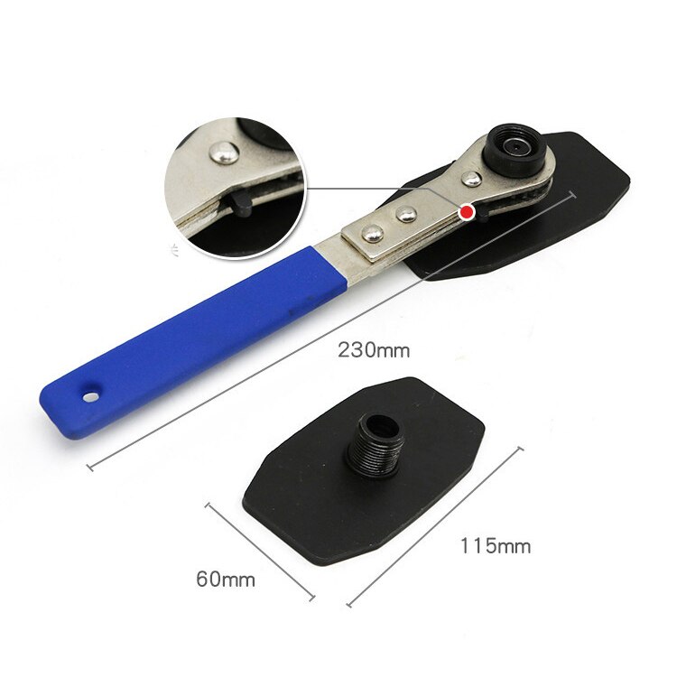 Universal Car Ratchet Brake Piston Caliper Spreader Tool Brake Caliper Press Twin Quad Separator Pad Install Tool