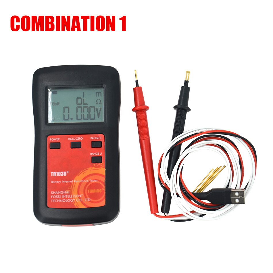 TR1030 Lithium Battery Internal Resistance Tester YR1030 18650 Nickel Hydride Lead Acid Alkaline Battery Tester Combination 1