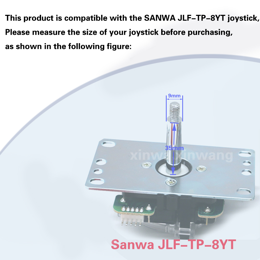 SANWA Joystick Welle Staub Abdeckung Kunststoff Kuchen Stock Befehl SK Teil Für retro Spiel Maschine Arkade Konsole PS PC DIY SNK NEO GEO