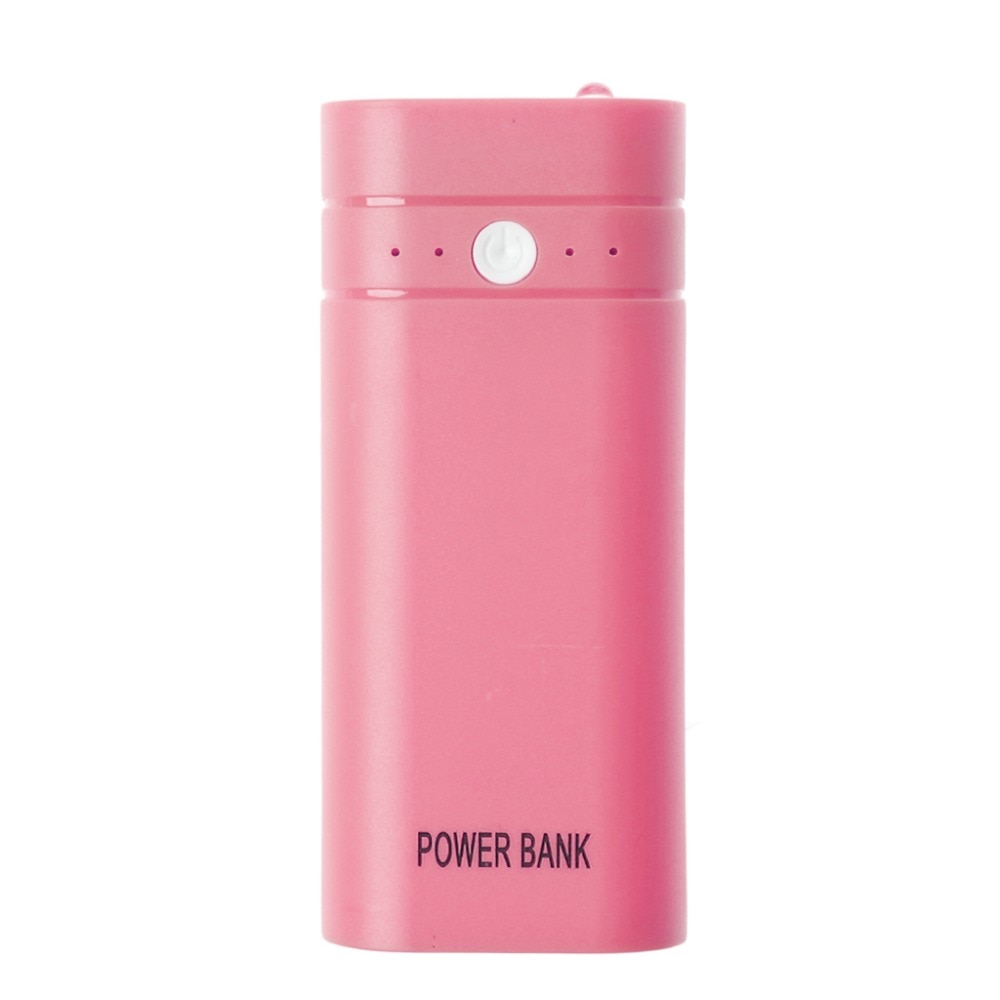 Universel USB Powerbank boîte 2x18650 chargeur de batterie batterie externe boîte coque kit de bricolage pour tous les smartphones