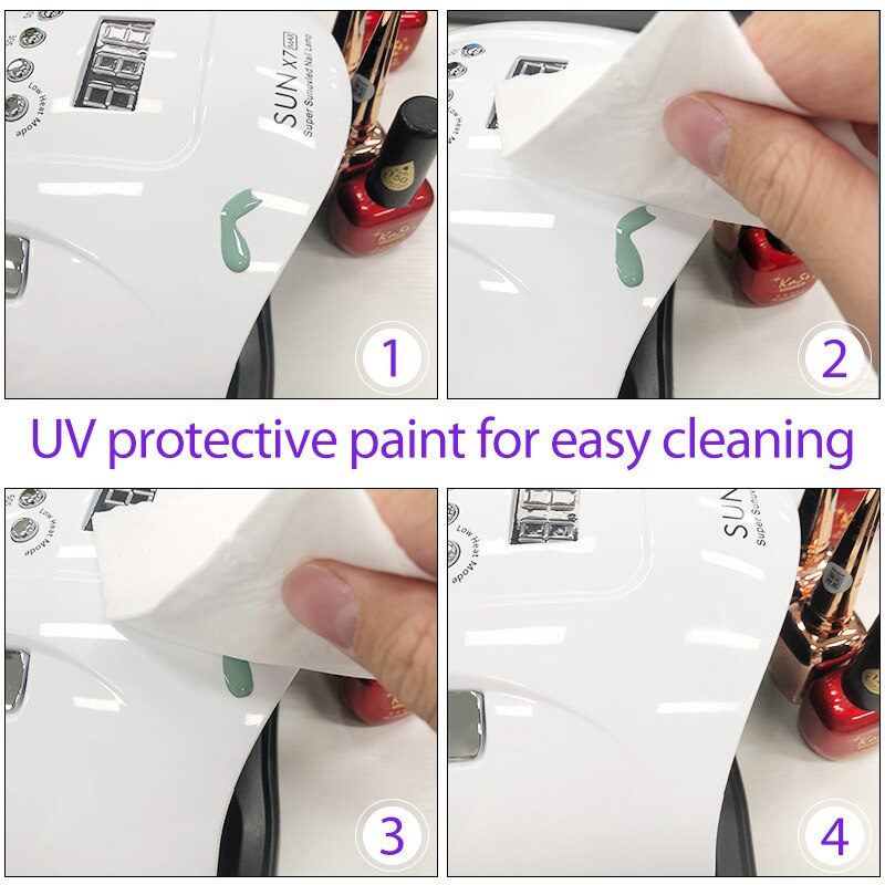 256W UV-LED-Nagellampe zum Trocknen von Nägeln Trockner-Gelpoliermittel mit Bewegungserkennung Professionelle UV-Lampe für Manikübetreffend-Salon-Trockner-Werkzeuge