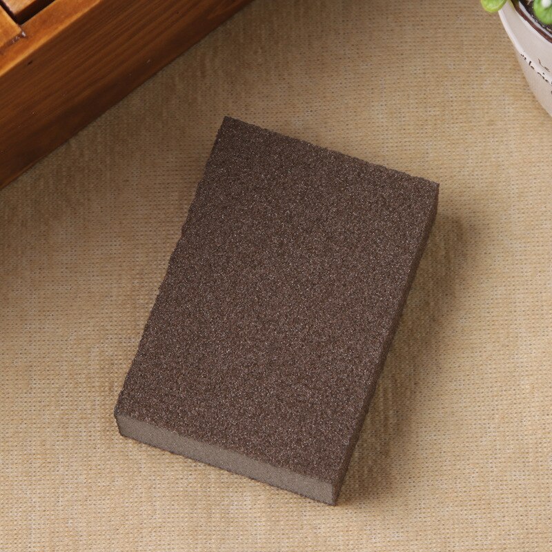 Emery zand blok Ontkalken schoon keuken magie gebruiken om de bodem van de pot met een fijn zand spons keuken: Coffe 10-7-2.5 Cm