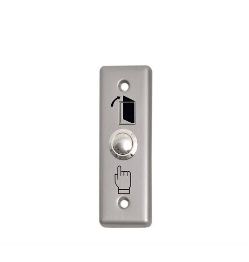 Rectangle Stainless Steel Exit Push Door Release Button Switch For Door Access Control