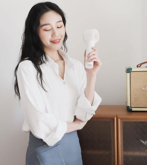Xiaomi Weiyuan-ventilateur à main sans lames, résistant au vent, beau et Portable