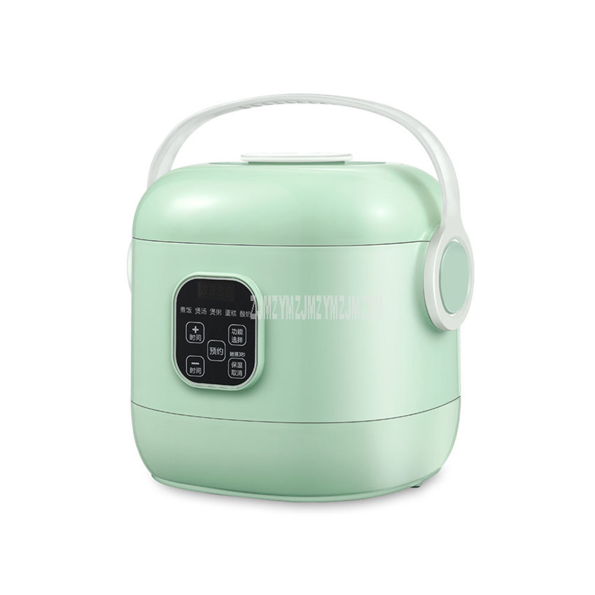 2L Mini Intelligent Electric Rice Cooker Non-stick Inner Tank Household Multifunctional Soup Congee Rice Cooking Machine Y-MFB10