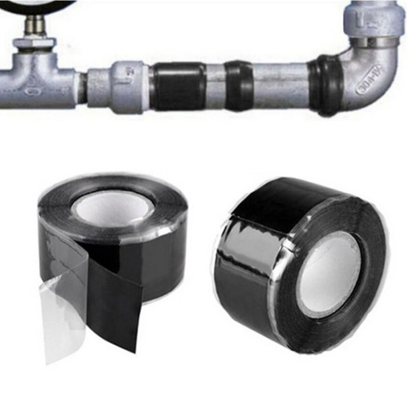 Cinta autoadhesiva de silicona impermeable, antieléctrica, resistente al calor, conexión de cable a cinta de silicona autoadhesiva para el hogar