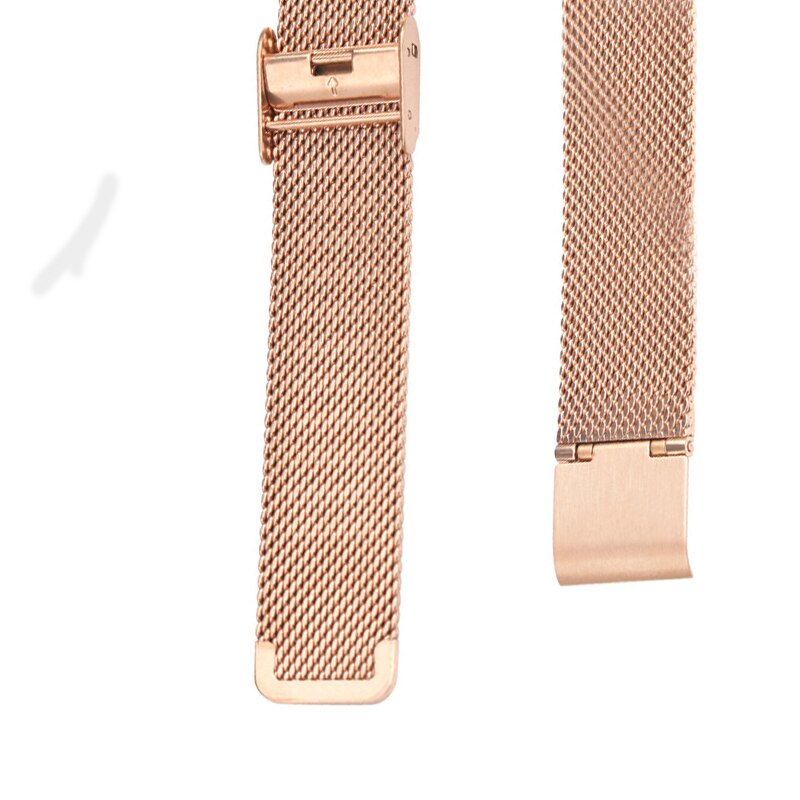 Original  kw10 smart urrem rustfrit stål/læder  kw10 kw20 smartwatch oplader kabel til  kw10 kw20 ur udskiftningsrem: Rustfrit guld