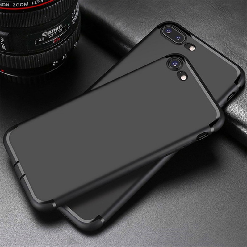 iONCT Luxury Back Soft Silicon case For iphone 6 case iphone 7 case Full cover For iphone 6s 8 plus X Phone Bags Cases