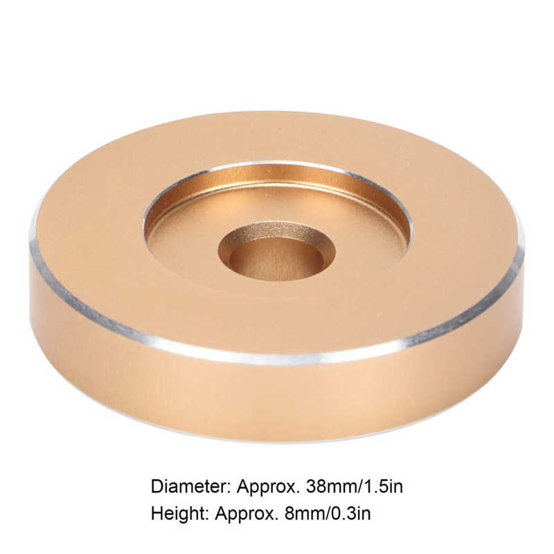 Adaptateur de platine pour enregistrement, 45 tr/min, grand trou, feuille de Conversion, vinyle noir, pince adaptateur pour la plupart des enregistrements à grands trous