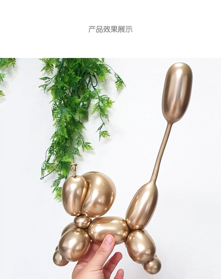 Ballons de couleur en métal 100 pièces | Bande de couleur, Ballon diy avec lettres de dessin animé, décoration de maison, fête d'anniversaire pour enfants, mariage, noël