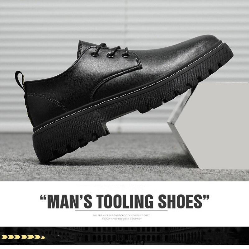 Men Leather Dress Shoes Zapatos De Hombre Spring L... – Grandado