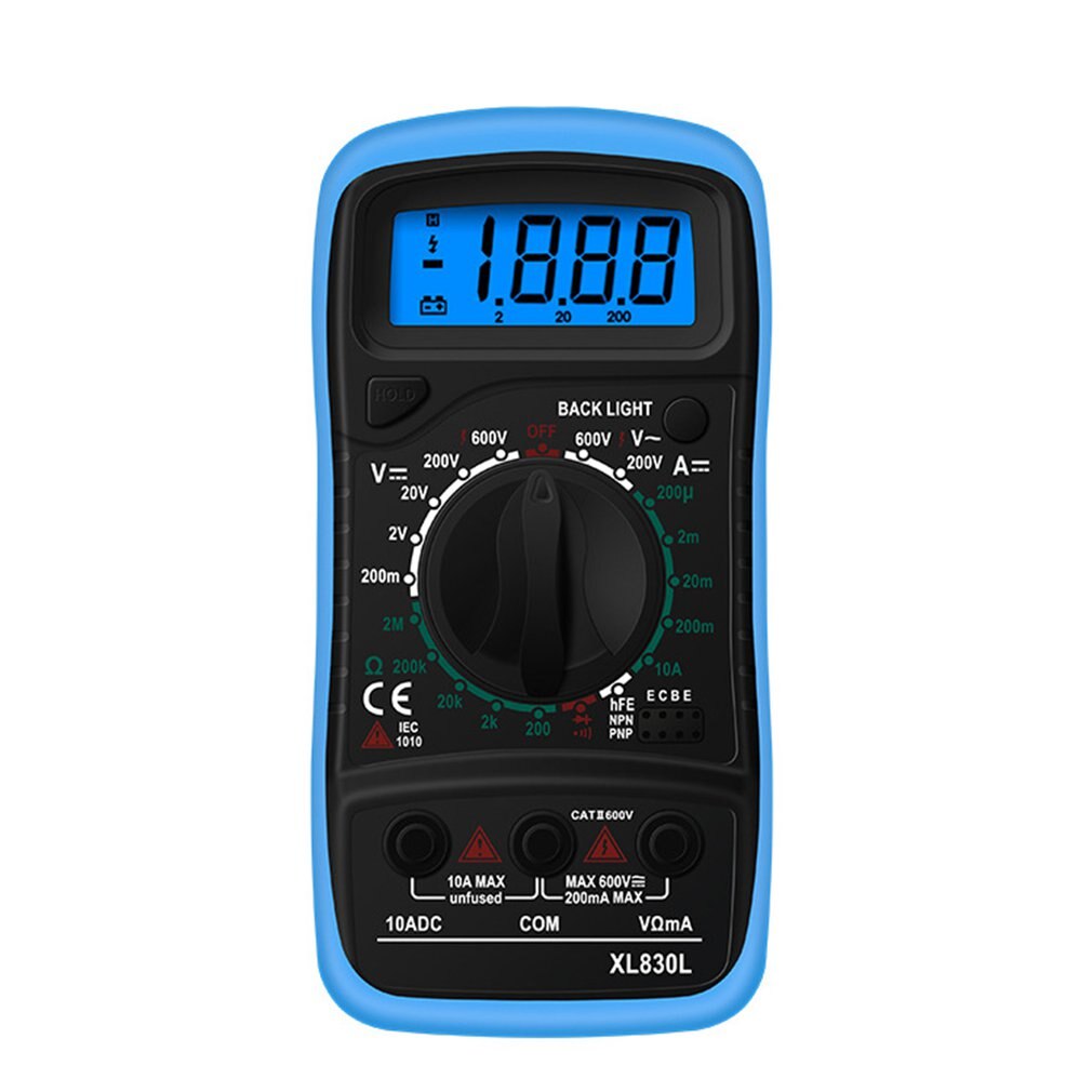 Multi-function Digital Multimeter Xl830l Digital Multimeter Handheld Multimeter Precision Digital Display