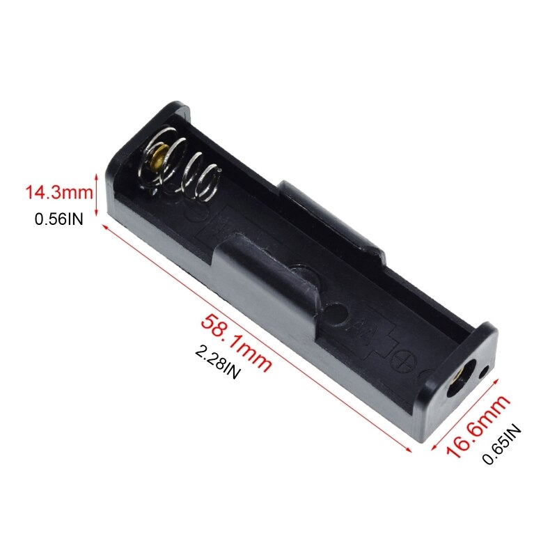 Universal Battery Tester Battery Checker Monitor w/ Light Indicator Battery Capacity Monitor Used for AA/ AAA Batteries