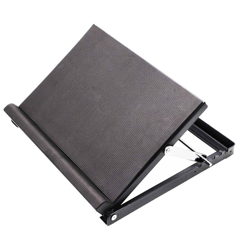 Steel Slant Board with Heel Support &amp; Movable Full Non-Slip Surface, Calf Stretcher,(500 LB Capacity): Default Title