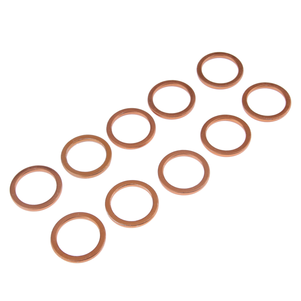 10pcs Motorcycle Exhaust Muffler 30mm Gasket Ring For CG125