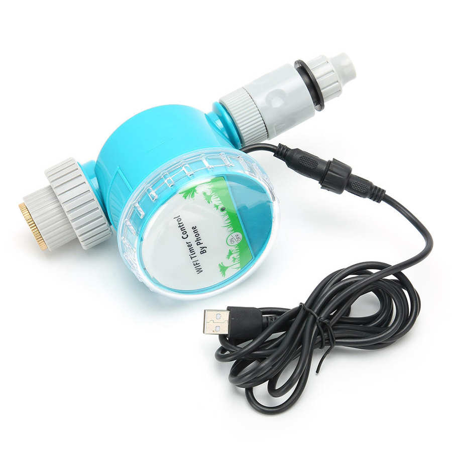 5V WIFI Phone Remote Irrigation Watering Controller Solenoid Valve Controllers For Garden In Family Gardens Roof Gardens Lawns