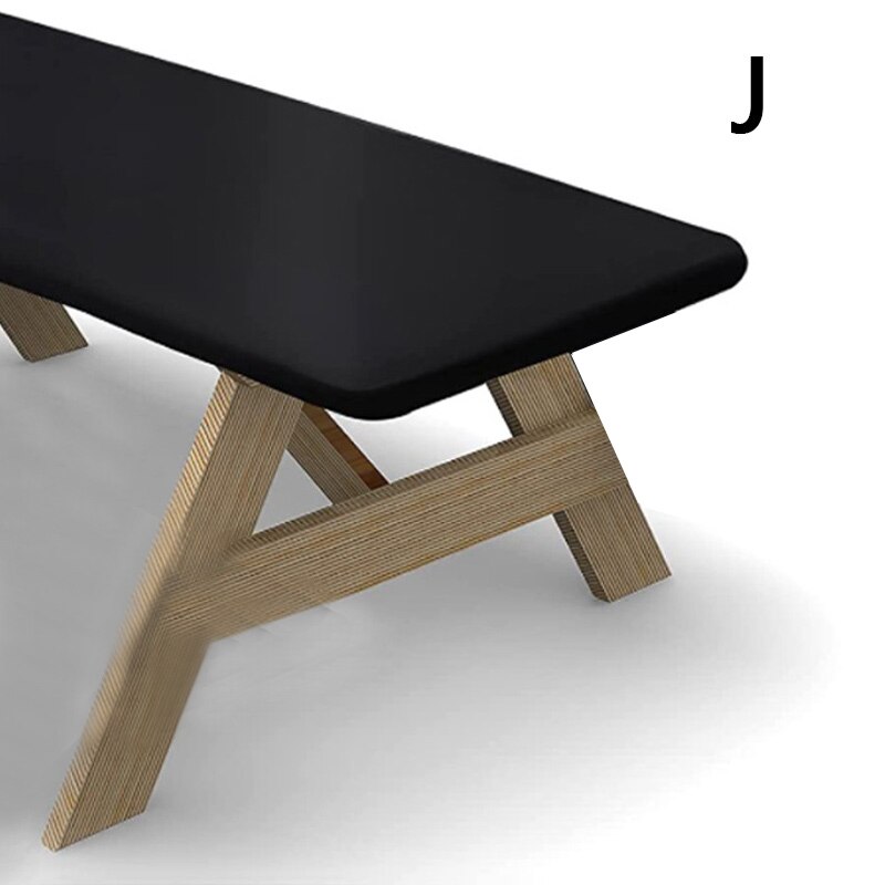 Mantel de vinilo de plástico para mesa plegable, tela de mesa Rectangular ajustada para 6 pies, tamaño 32x72 pulgadas, (180x75 cm): 10