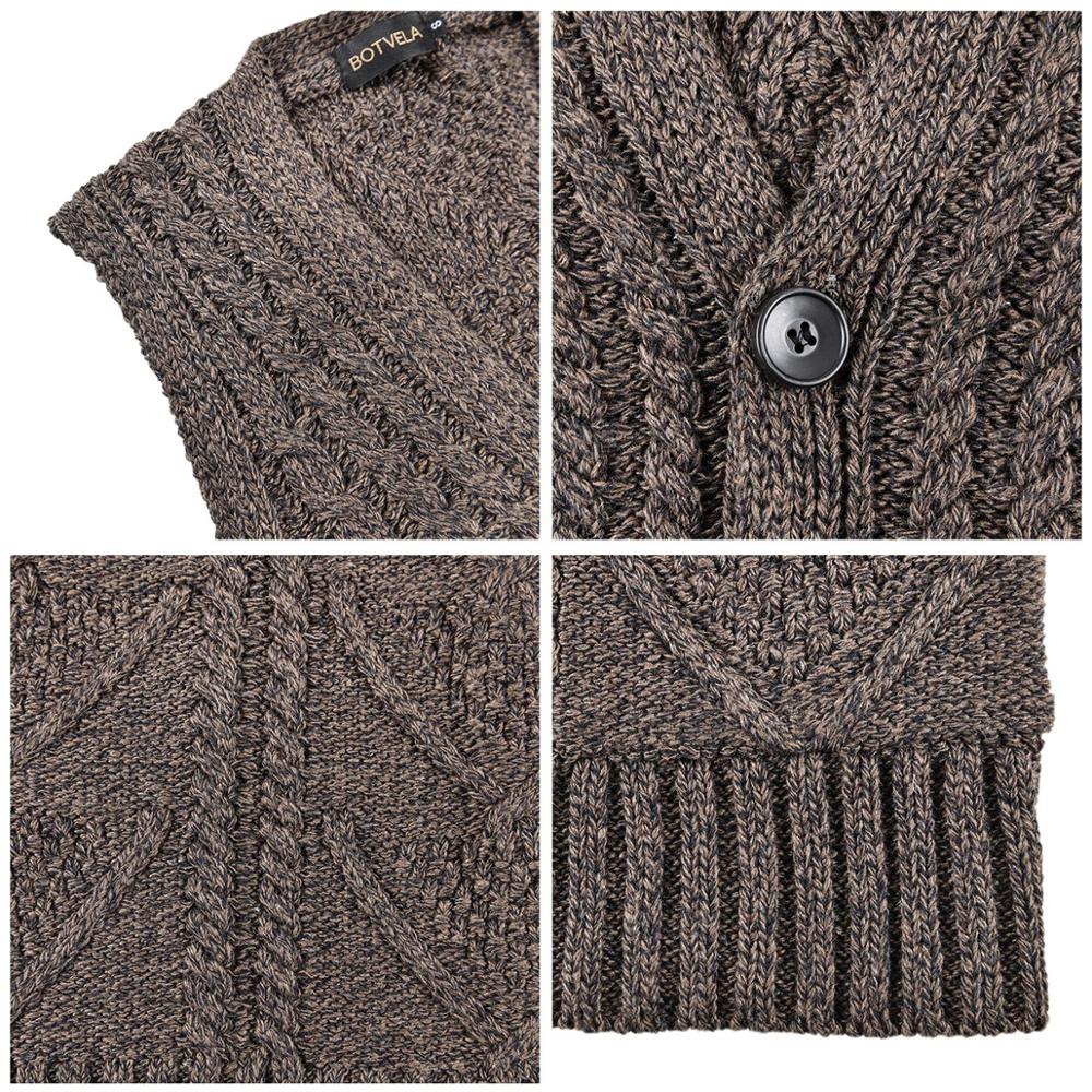 Fall Winter Ribbed Knit Casual Fit Sweater Vest Mens Knitted V-Neck Cable Aran Waistcoat 204